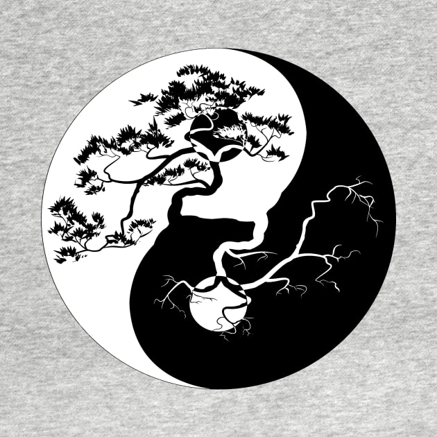 Yin Yang Bonsai Tree Japanese by andretrifauzan